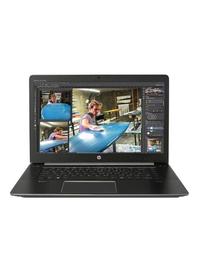 ZBook Studio G4 Mobile Workstation Laptop With 15.6-Inch Display, Core i7 Processor/8GB RAM/512GB SSD/4GB NVIDIA Graphics Card Silver/Black