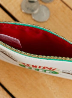 Half Moon Bay Friends Small Central Perk Coin Purse White/Green/Red  - Image 4
