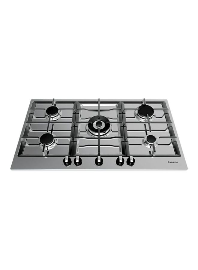 5-Burners Gas Kitchen Hob PK951TGH Silver/Black