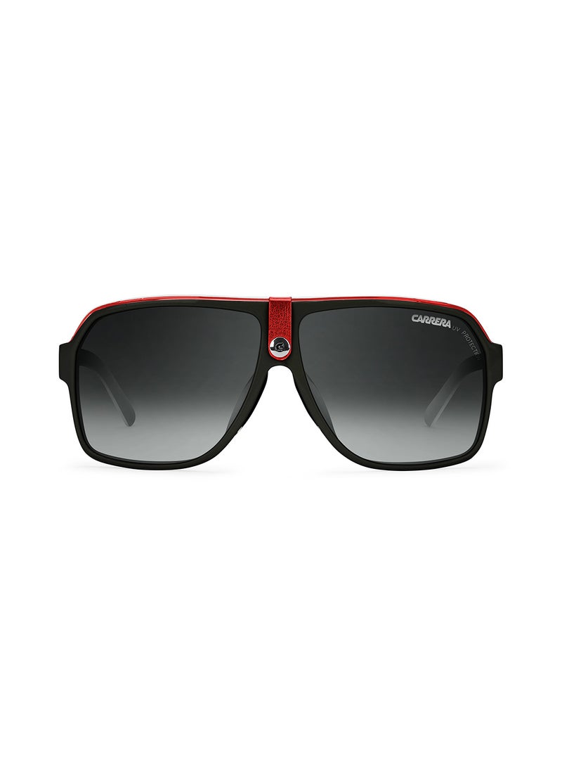 Carrera - Men's Rectangular Sunglasses - Lens Size : 62 mm - Image 1