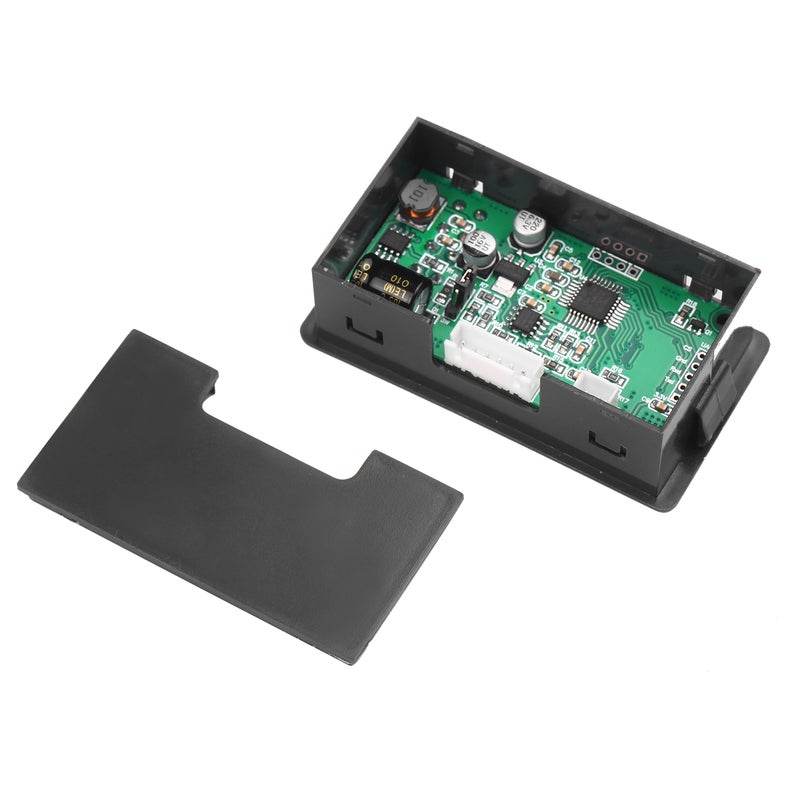 90V 0-100A Digital LCD Display Coulometer Black 12.00 X 5.00 X 12.00cm - Image 4