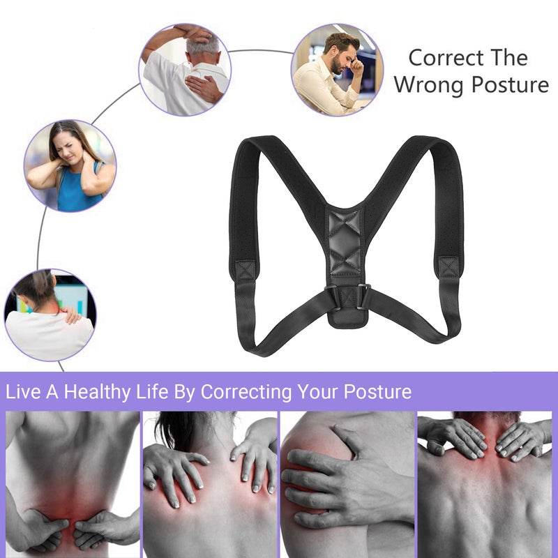 Large Size Adjustable Posture Corrector Braze For Men And Women - Image 3