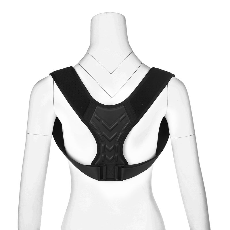 Large Size Adjustable Posture Corrector Braze For Men And Women Black 25.00 X 4.00 X 17.00cm - Image 1