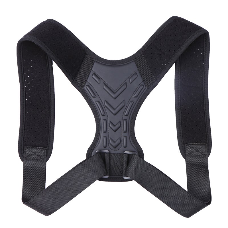 Extra Large Size Adjustable Posture Corrector Braze For Men And Women Black 25.00 X 4.00 X 17.00cm - Image 1