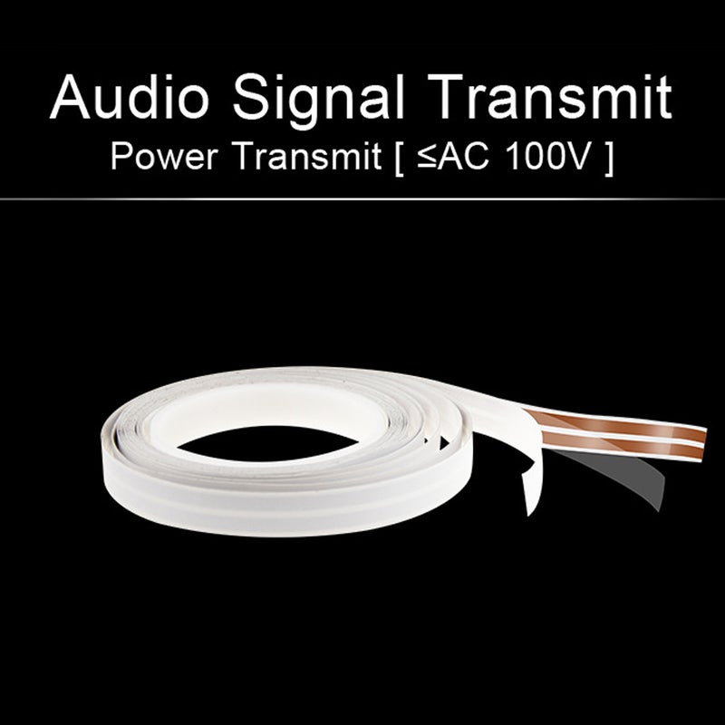 16AWG Slim Adhesive Flat Cable White 6.00 X 5.00 X 5.00cm - Image 5