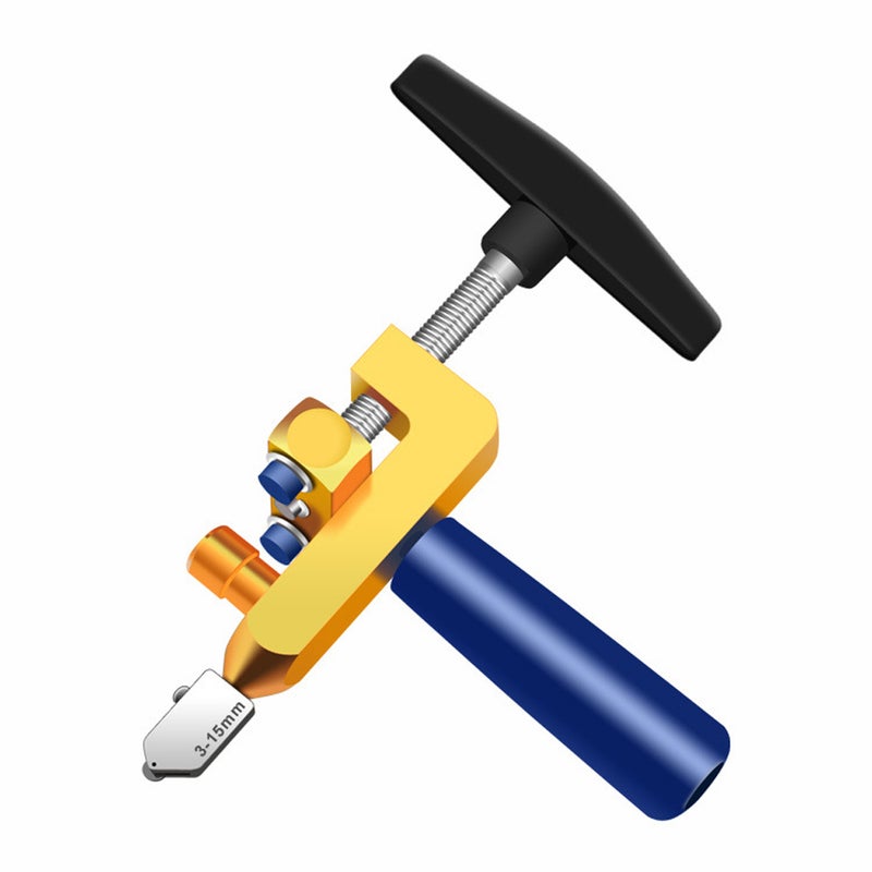 Portable Manual Glass Tile Opener Set Gold 18.40 X 4.35 X 12.80cm  - Image 2
