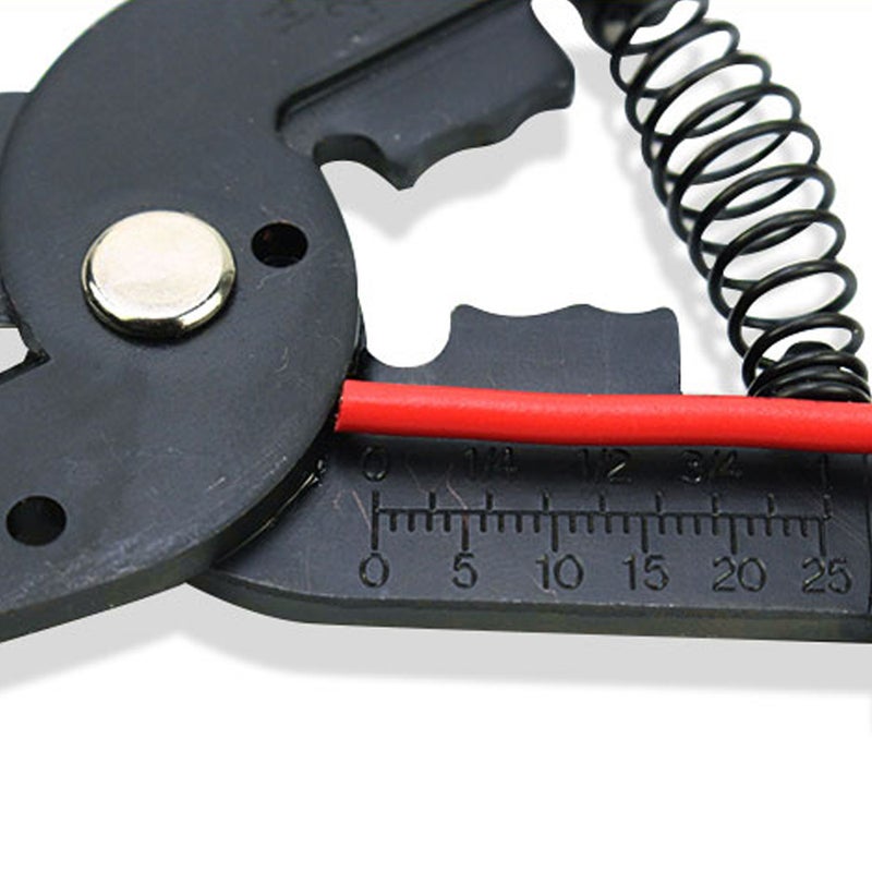 أداة متعددة الوظائف 7 في 1 مزودة بمشبك لتعرية وقطع الأسلاك أسود/ أصفر 19.00 X 3.00 X 13.00سم - Image 3