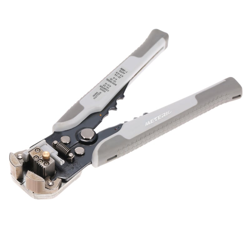 Generic Multifunctional Adjustable Cable Wire Stripper Crimping Tool Grey 28.00 X 1.50 X 12.50cm  - Image 4