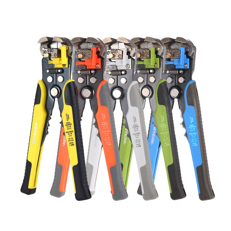 Generic Multifunctional Adjustable Cable Wire Stripper Crimping Tool Grey 28.00 X 1.50 X 12.50cm  - Image 5