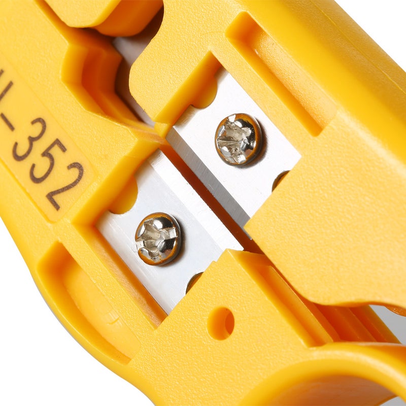 Generic Multifunctional Wire Stripper Cable Cutter Stripping Tool Yellow 18.30 X 2.50 X 12.00cm  - Image 5