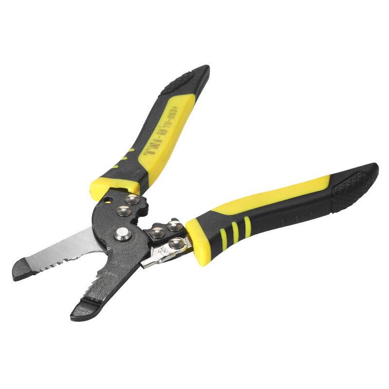 Multifunctional Cable Wire Stripper Cutter Crimping Pliers Stripping Tool Multicolor 24.00 X 2.00 X 8.50cm  - Image 4