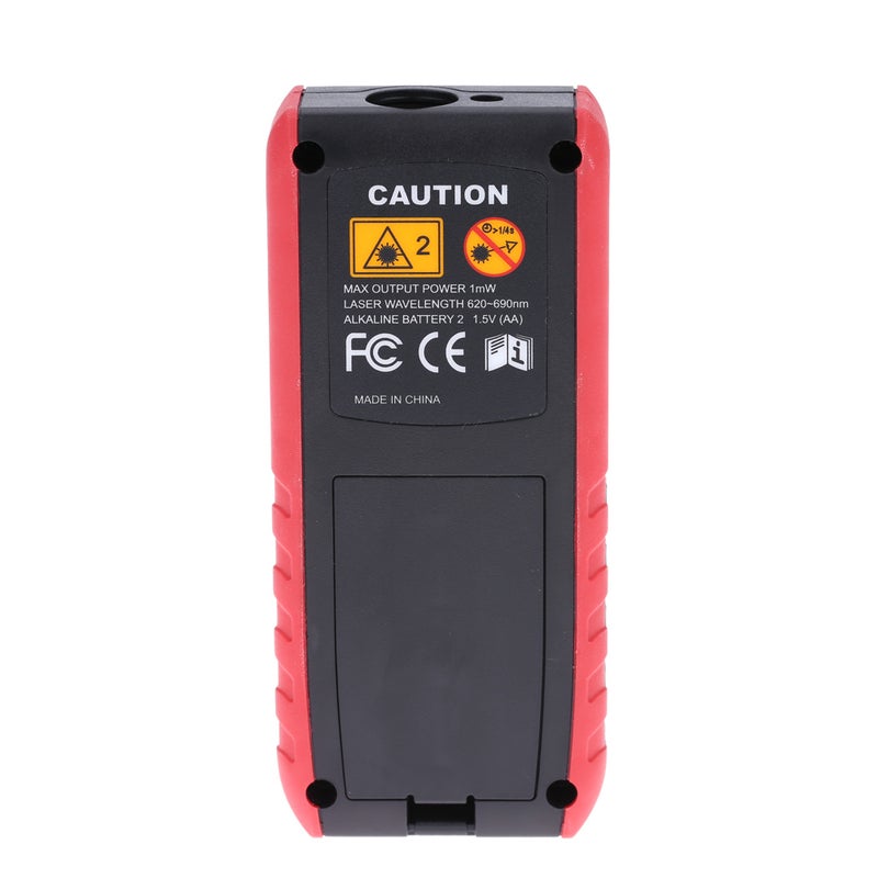 Digital Laser Distance Meter Black/Red 17.60 X 4.10 X 12.60cm  - Image 4
