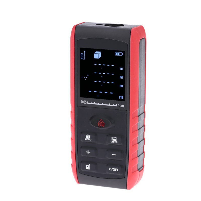 Digital Laser Distance Meter Black/Red 17.60 X 4.10 X 12.60cm  - Image 5