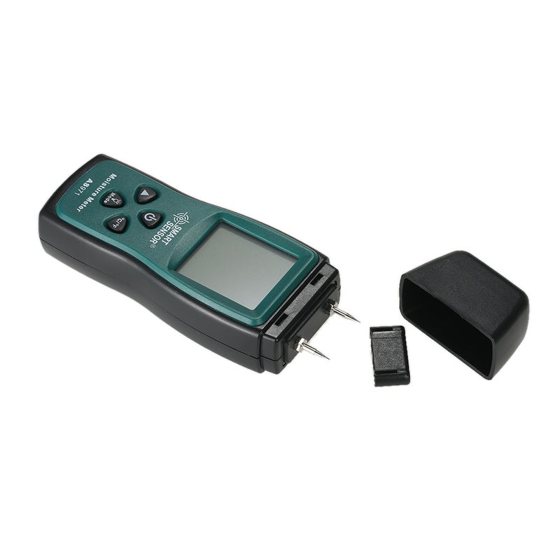 مقياس رطوبة بشاشة عرض LCD أخضر 22.00 X 3.50 X 15.00سم  - Image 3