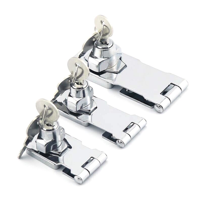 4 Inch Door Latch Lock Silver 11.00 X 4.00 X 4.00cm  - Image 4