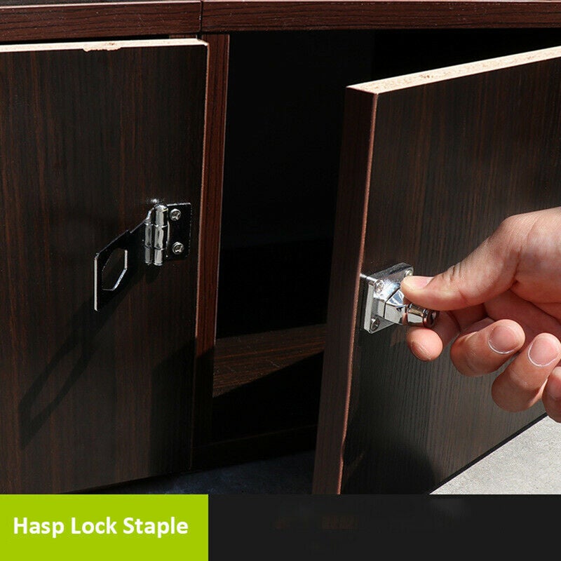 2.5 Inch Door Latch Lock Silver 11.00 X 4.00 X 4.00cm - Image 2