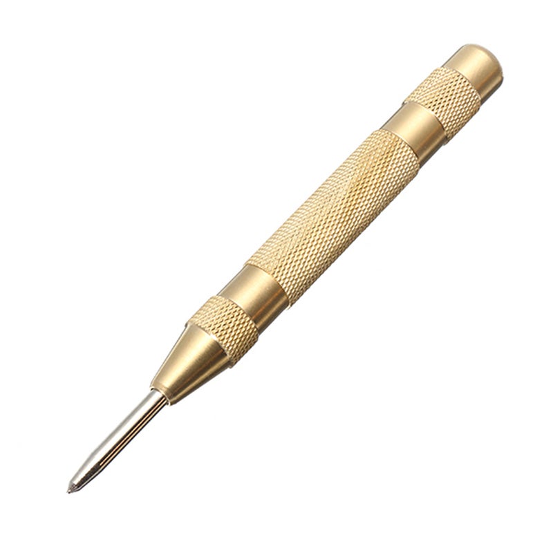Automatic Center Pin Punch Tool Gold 13.00 X 0.50 X 0.50cm  - Image 1