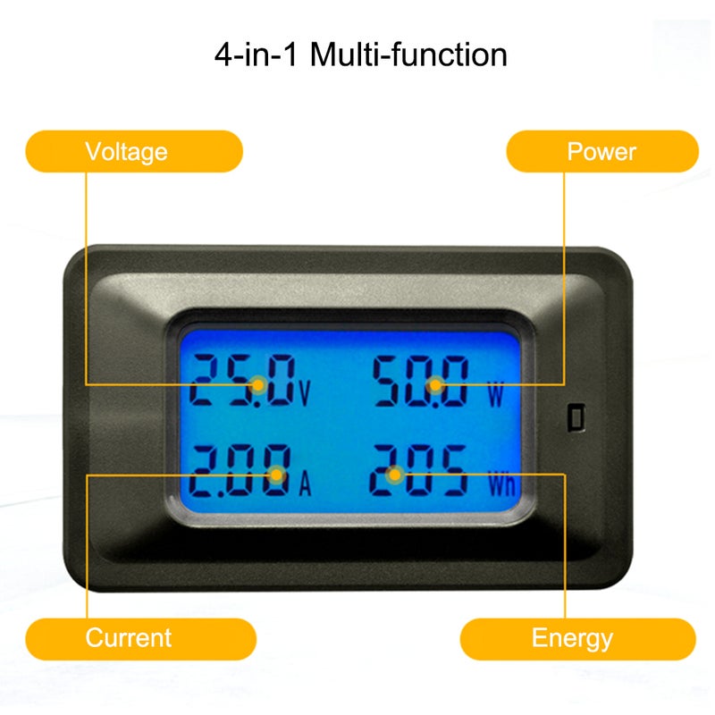 Multi-Functional Tester With External Shunt Black 10.00 X 3.00 X 8.00cm  - Image 2