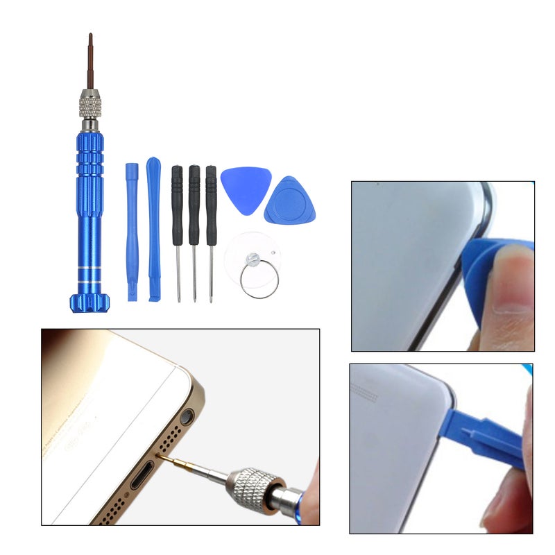 22 Piece Electric Soldering Iron And Screwdriver Set Red 20.00 X 4.00 X 11.00cm - Image 3