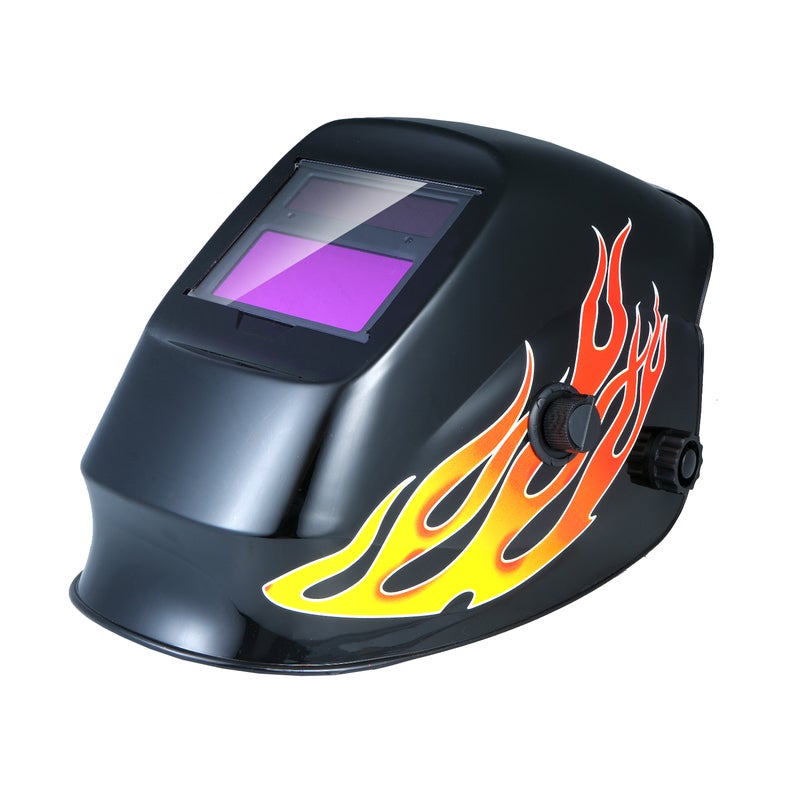Solar Power Automatic Darkening Welding Helmet Mask Black 33.00 X 25.00 X 25.00cm  - Image 1