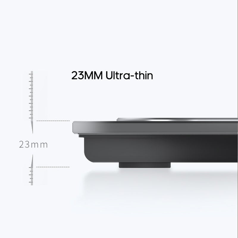 Intelligent BT Electronic Digital Weight Scale With Smartphone App Blue 29.50 X 5.00 X 29.50cm - Image 2