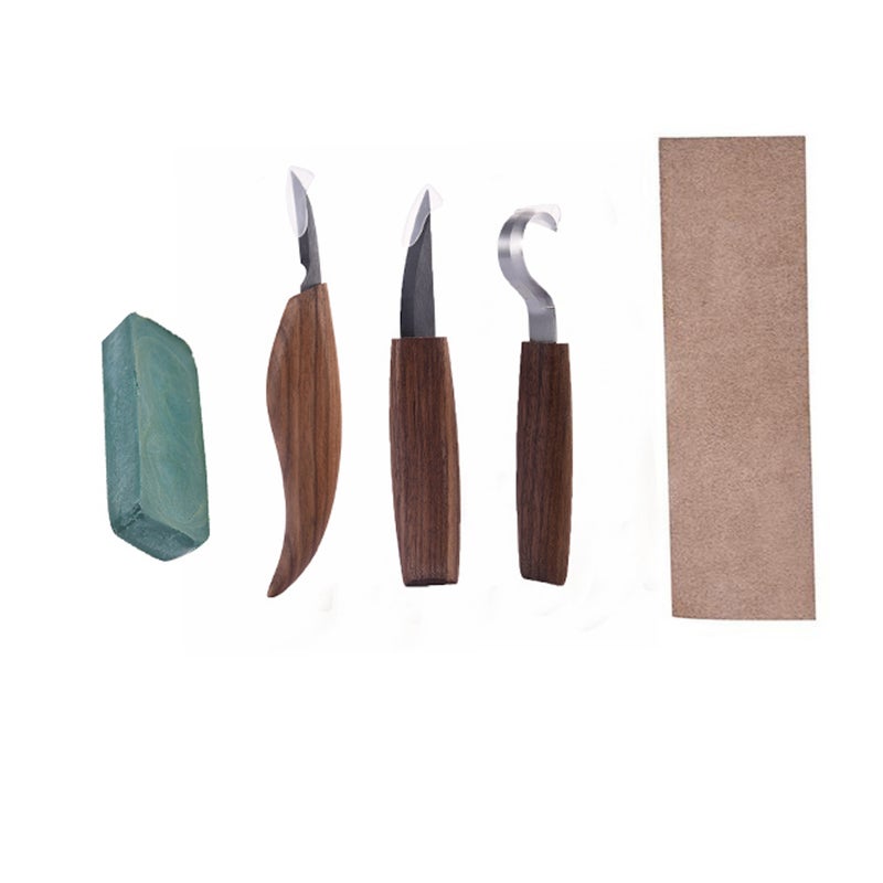 Chisel Woodworking Cutter Hand Tool Set Brown 18.10 X 2.50 X 3.50cm - Image 1