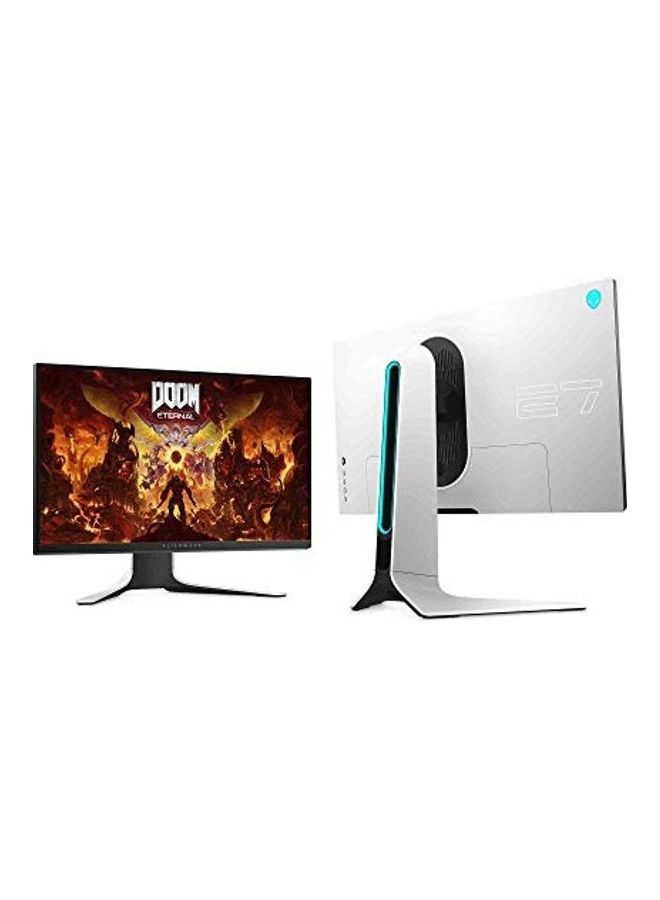 Alienware - 27 Inch Full HD Gaming Monitor With 240Hz, IPS Technology, AMD FreeSync, 1ms Response Time, HDMI VGA, Lunar Light, (AW2720HF) Lunar Light - Image 1