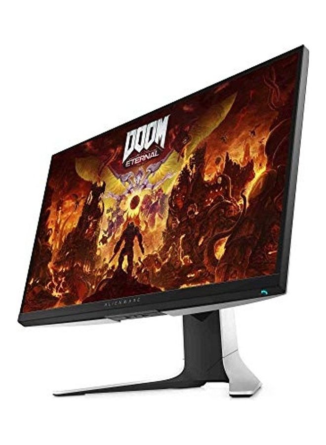 Alienware - 27 Inch Full HD Gaming Monitor With 240Hz, IPS Technology, AMD FreeSync, 1ms Response Time, HDMI VGA, Lunar Light, (AW2720HF) Lunar Light - Image 1