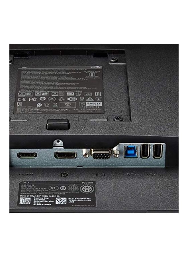 DELL - Dell P2018H 20" LED-Backlit LCD Monitor Black - Image 1