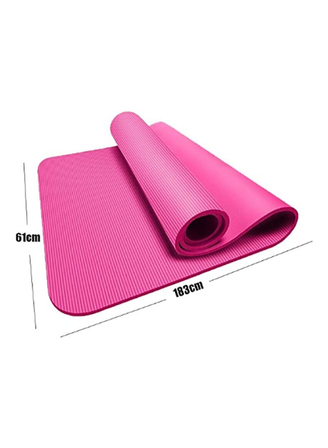 Generic Rectangular Yoga Mat 183x1x61cm  - Image 2