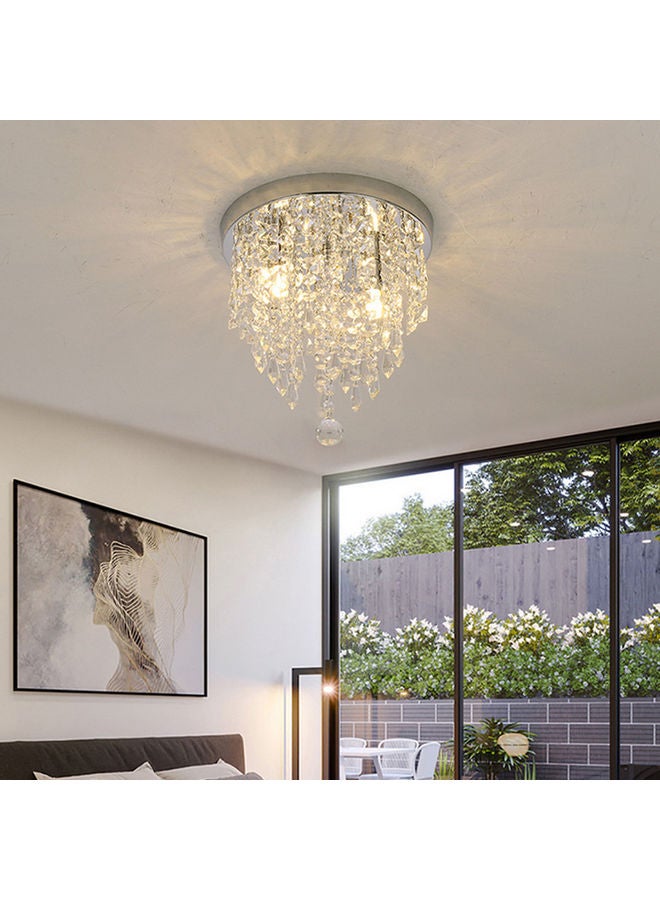 Modern G9 LED Artificial Crystal Pendant Chandelier Lamp Ceiling Light Decor golden 29.95x29.6x11.8centimeter  - Image 1