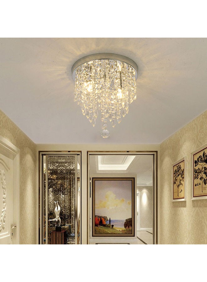 Modern G9 LED Artificial Crystal Pendant Chandelier Lamp Ceiling Light Decor golden 29.95x29.6x11.8centimeter  - Image 4
