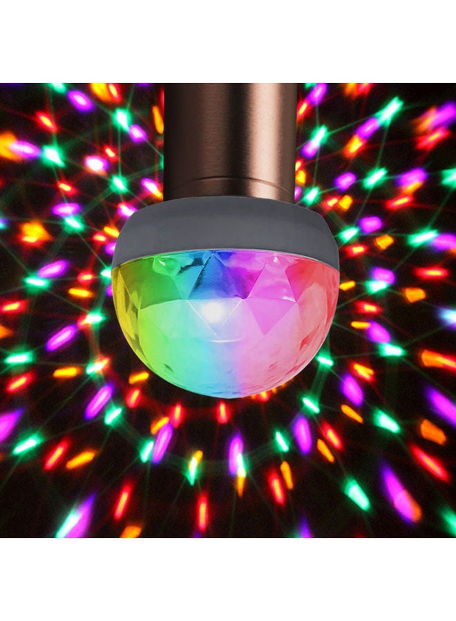 Colorful Sound Activated Magic Ball USB Mini Disco Light Party KTV Neon Lamp Multicolor 4.45x4.2x4.15cm  - Image 1