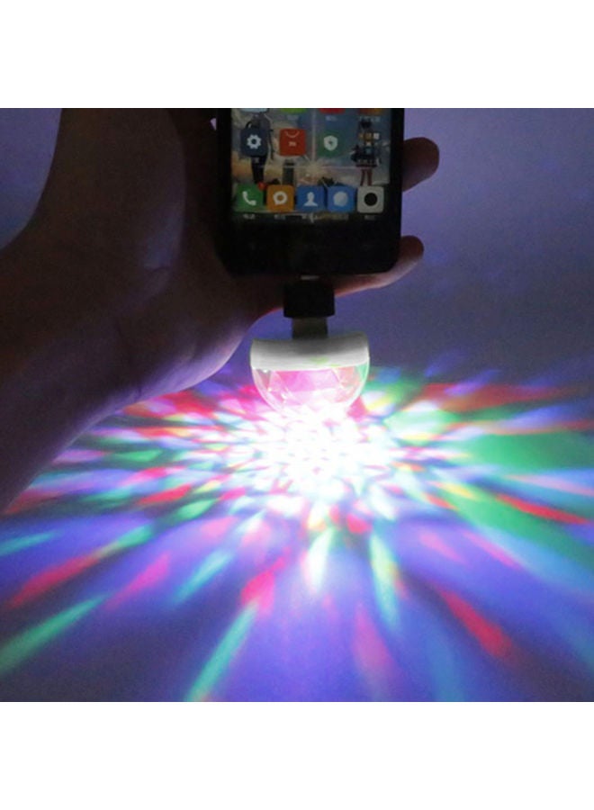 Colorful Sound Activated Magic Ball USB Mini Disco Light Party KTV Neon Lamp Multicolor 4.45x4.2x4.15cm  - Image 2