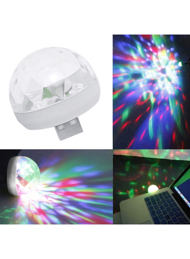 Colorful Sound Activated Magic Ball USB Mini Disco Light Party KTV Neon Lamp Multicolor 4.45x4.2x4.15cm  - Image 5