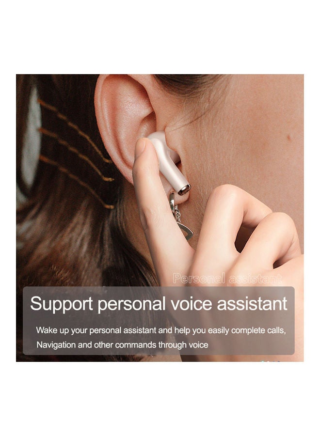 Lenovo - LP1S TWS Bluetooth In-Ear Earbuds With Mic White - Image 1