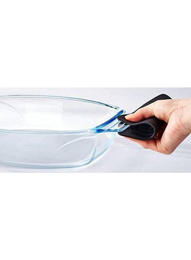 PYREX Optimum Oval Roaster Clear 30x21cm - Image 2