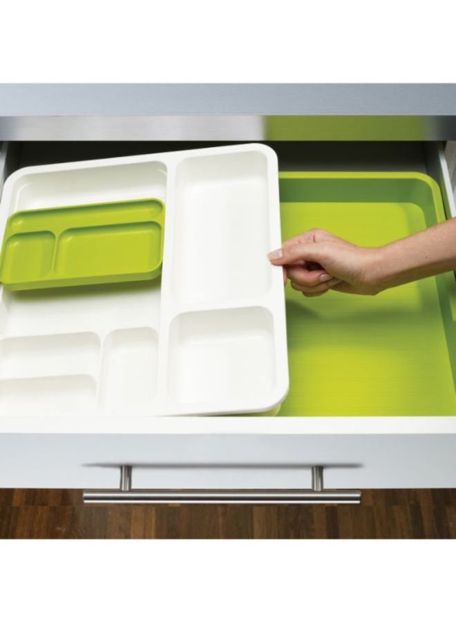 ARTC High Grade Expandable Drawer Organizer Green/White 53.5cm - Image 4