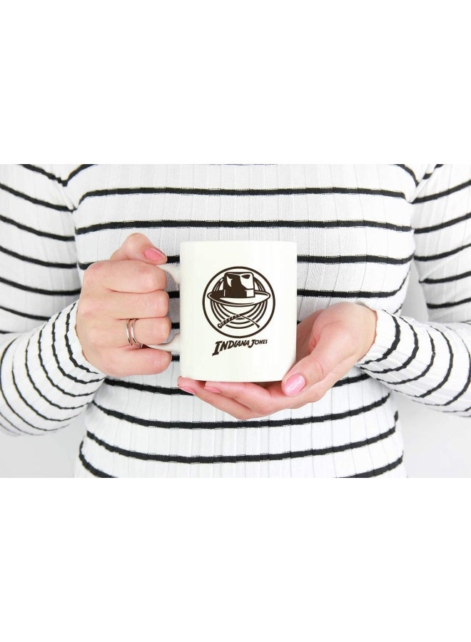 LOUD UNIVERSE Minimal Movie Poster Printed Coffee Mug White/Black - Image 2