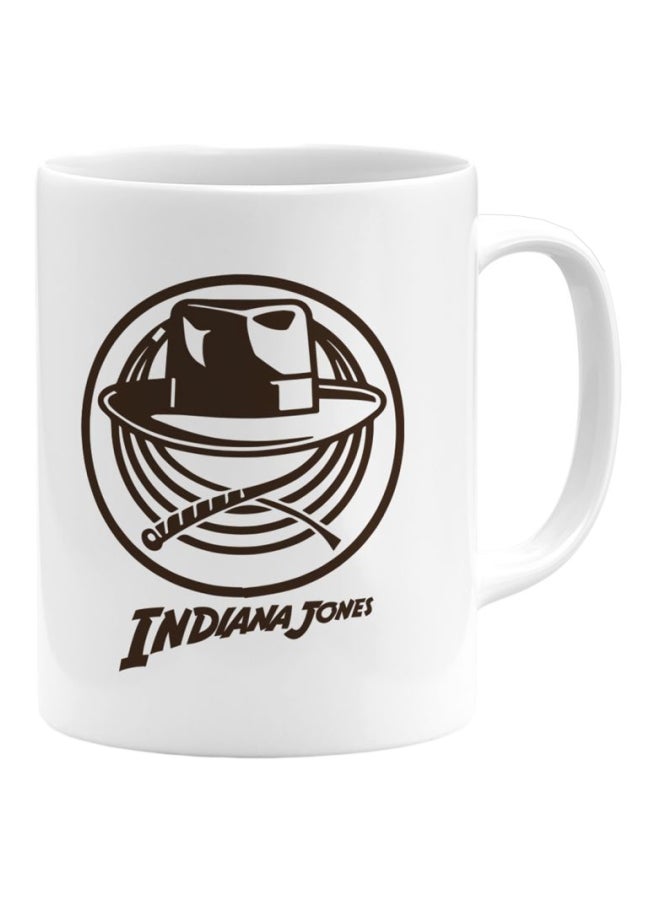 LOUD UNIVERSE Minimal Movie Poster Printed Coffee Mug White/Black - Image 1