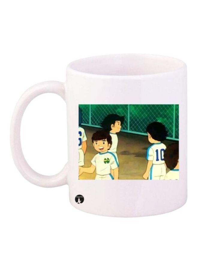 BP Kids Play Printed Coffee Mug White/Green/Brown