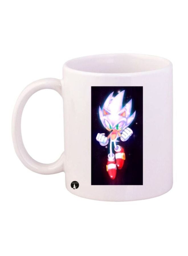 BP Sonic Printed Coffee Mug White/Black/Purple