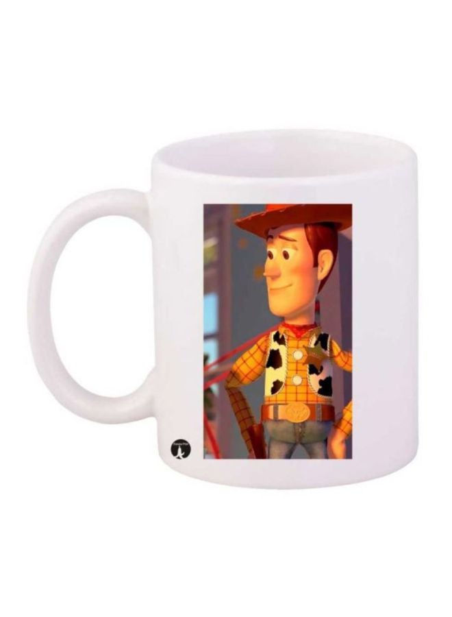 BP Toy Story Printed Coffee Mug White/Yellow/Red
