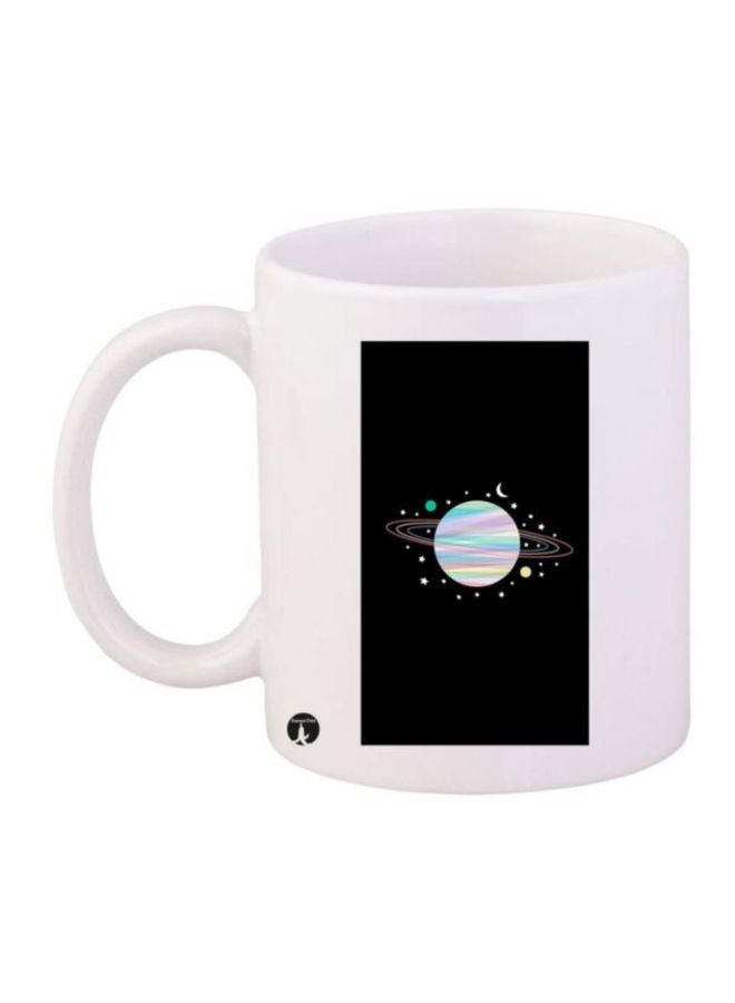 BP Planet Printed Coffee Mug White/Black/Blue