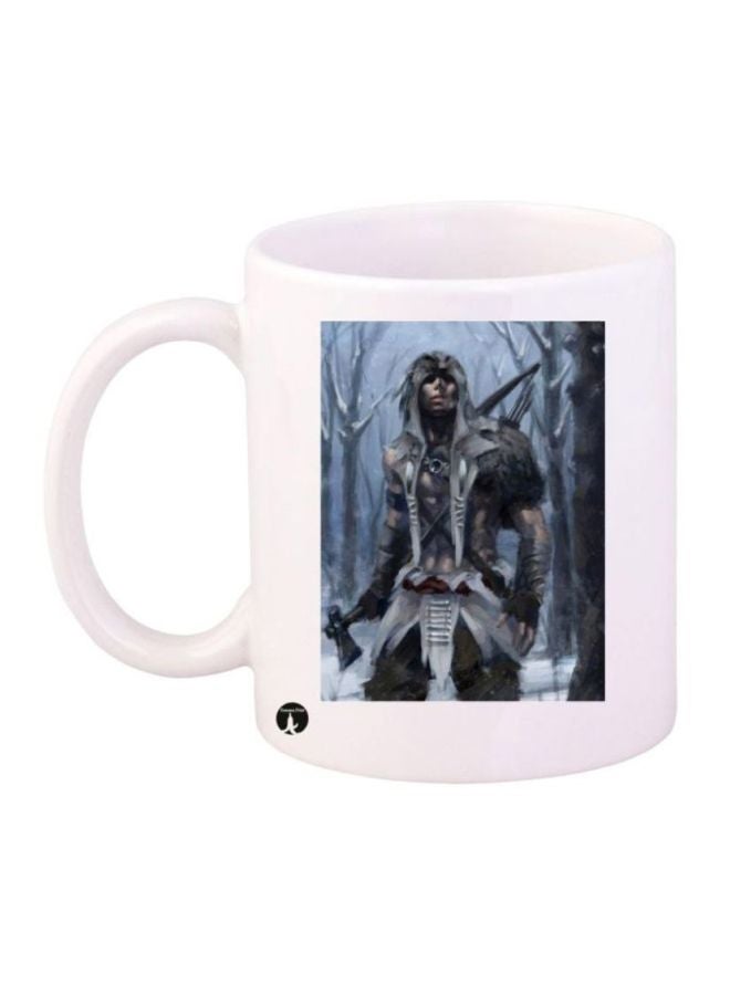 BP Video Game Printed Coffee Mug White/Grey/Black
