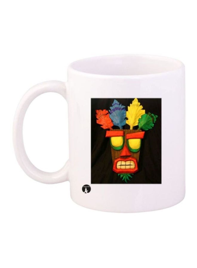 Crash Video Game Printed Mug Multicolour