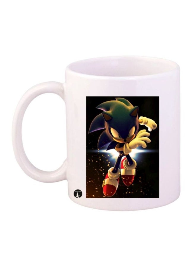 BP Sonic Printed Mug White/Black/Yellow