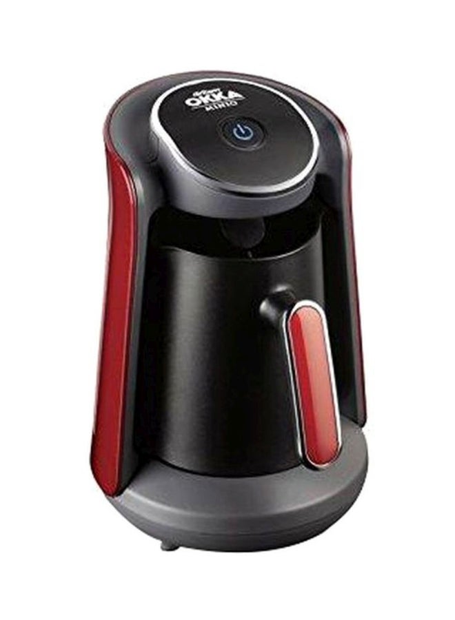 أرزوم ماكينة صنع القهوة التركية مينيو 0.5 L OK004 أسود/أحمر - Image 1