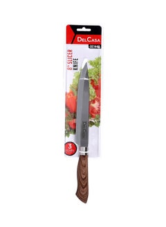 DELCASA Slicer Knife Brown/Silver 8inch  - Image 3