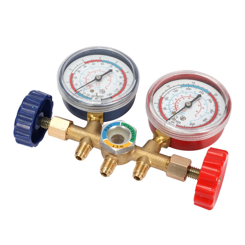 Refrigerant Air Conditioner Gauge With Hose And Hook Tool multicolor 23.00X9.50X17.50cm  - Image 5